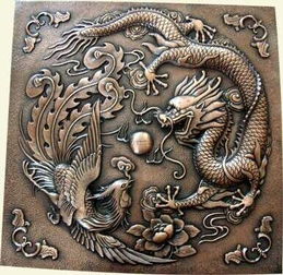 复古不锈钢青铜神兽浮雕雕刻