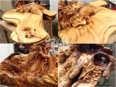 精品崖柏茶盘欣赏