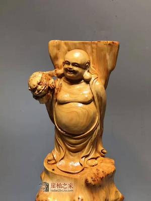 极品陈化太行爆榴料根雕作品《刘海戏金蟾》欣赏